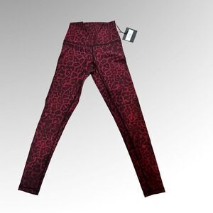 Define Your Inspiration DYI Tights Printed Signature Red Leopard Size XS